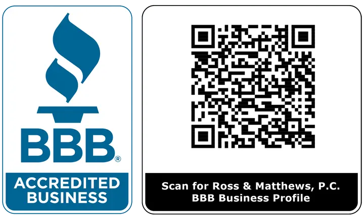 Better Business Bureau Seal and QR Code